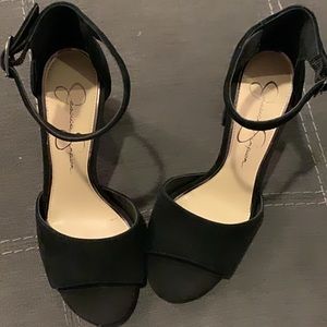 Jessica Simpson Black Heels